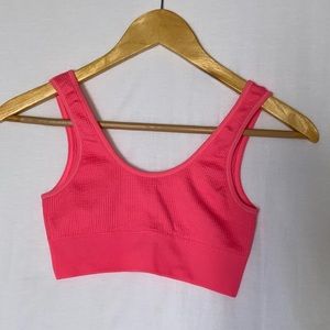 Aerie sports bra, neon pink
